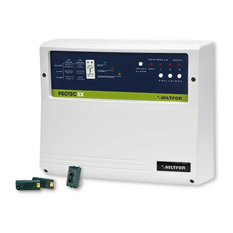 Hiltron security PROTEC5X user manual
