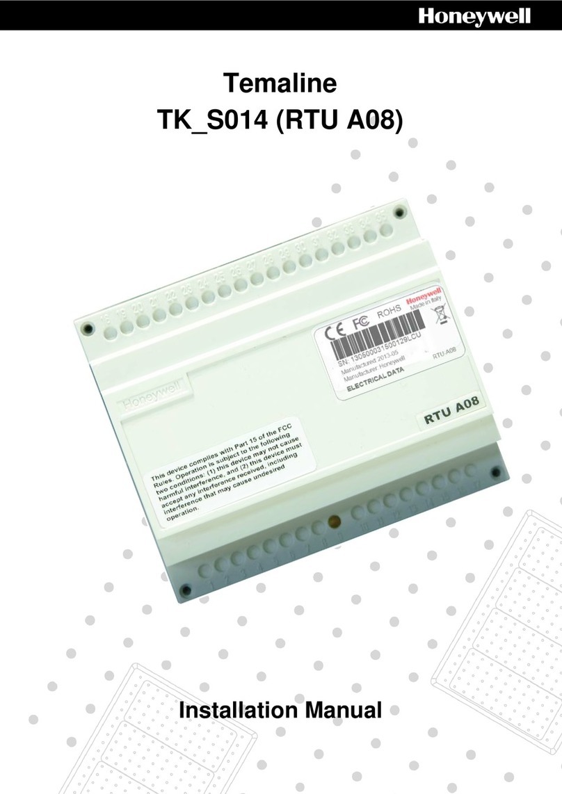 Honeywell Temaline TK-S014 User manual
