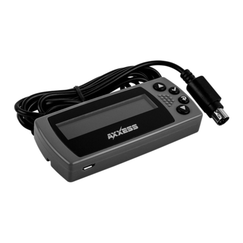 Axxess AX-LCD User manual
