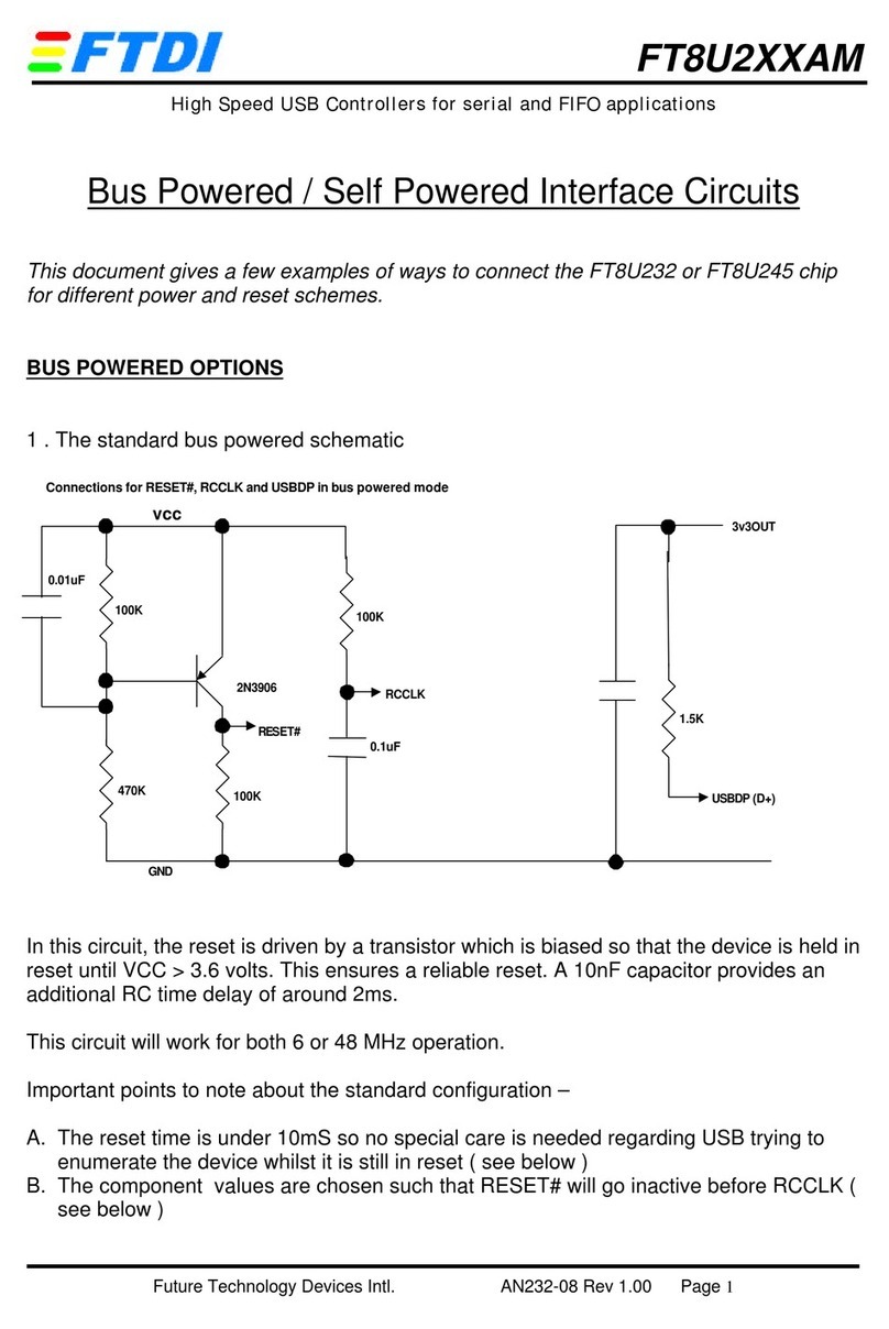 FTDI FT8U232 manual