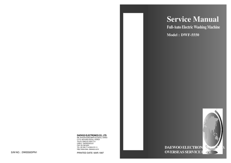 DAEWOO ELECTRONICS DWF-5550 User manual DAEWOO ELECTRONICS DWF-5550 User manual