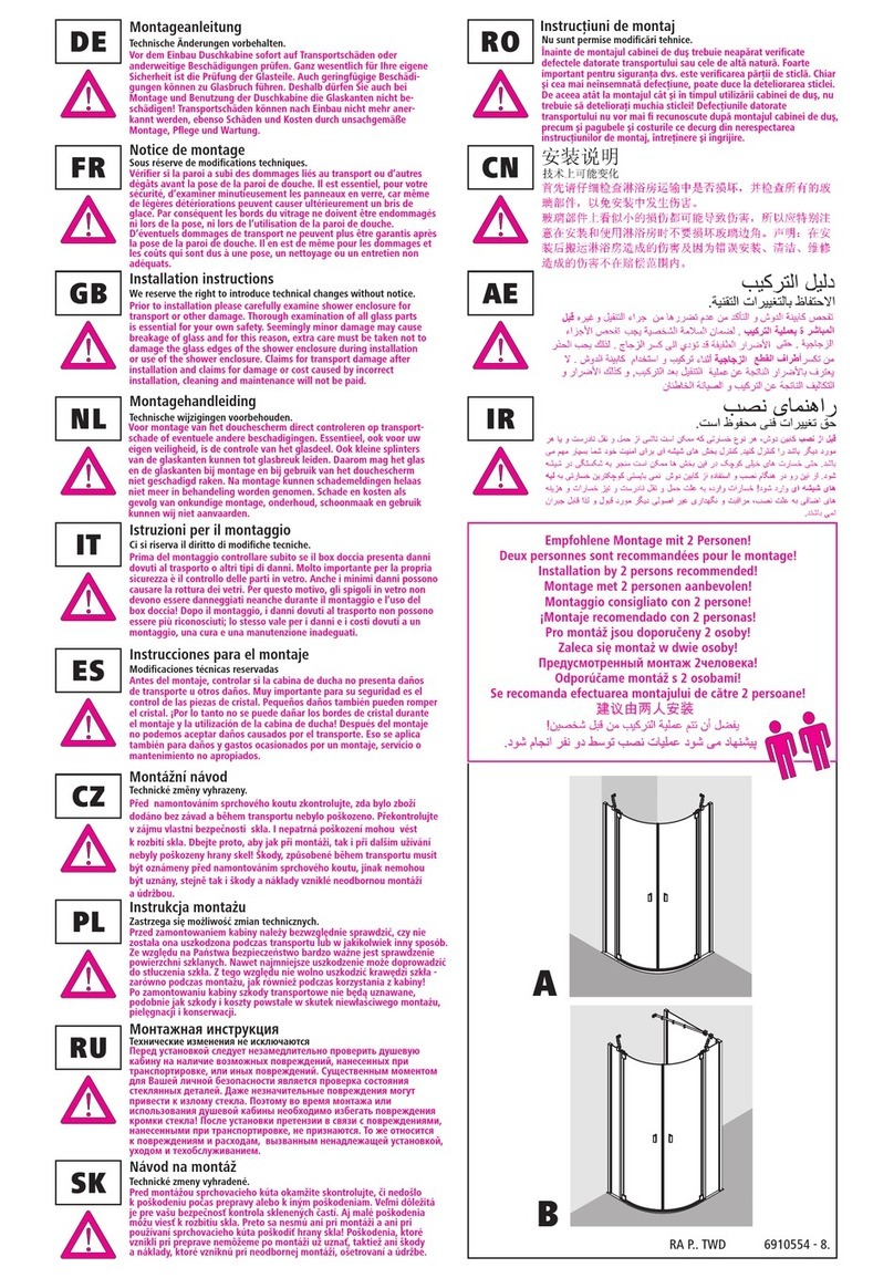 Kermi RA P TWD Series installation instructions