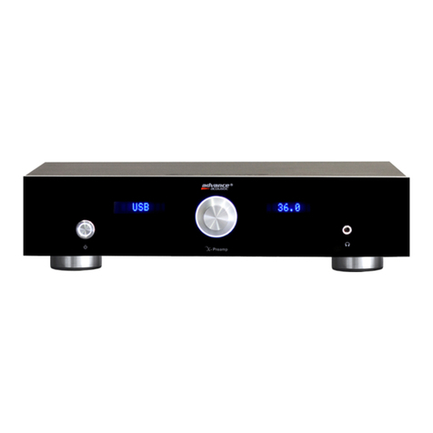 Advance acoustic X-Preamp quick start