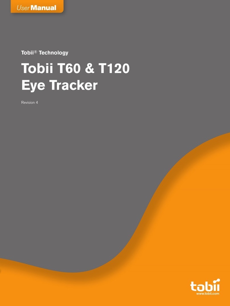 Tobii T60 user manual Tobii T60 user manual