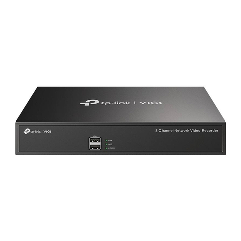 TP-Link VIGI NVR1008 User manual