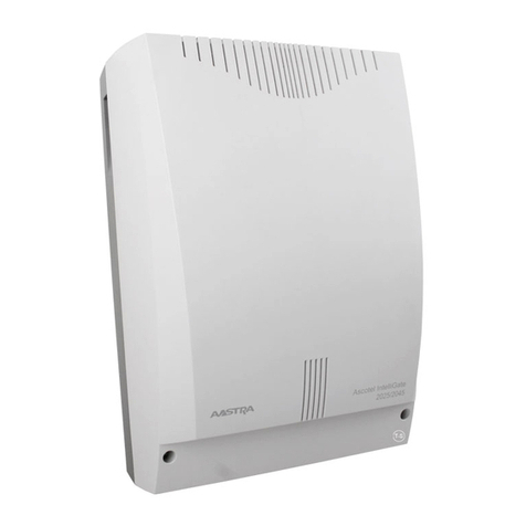 Aastra Ascotel IntelliGate 2025 User guide