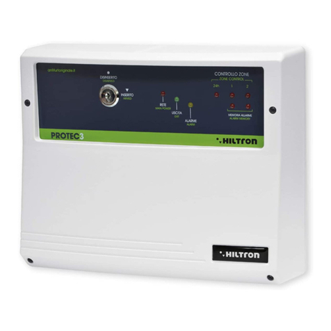 Hiltron security PROTEC3 user manual