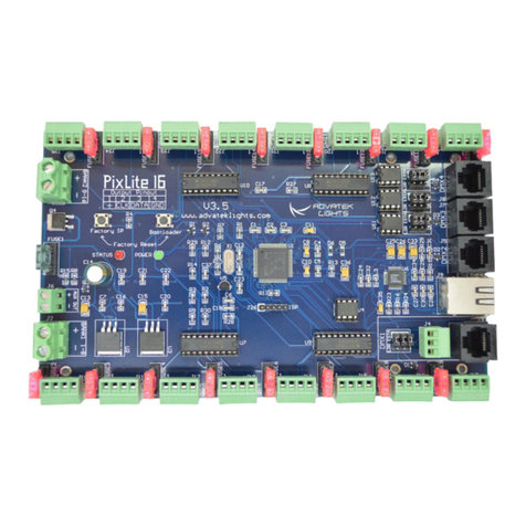 Advantek PIXLITE 16 user manual