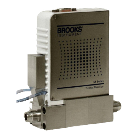 Brooks GF100 Series Installation and operation manual Brooks GF100 Series Installation and operation manual