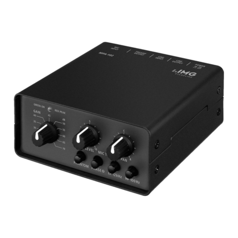 IMG STAGE LINE MPA-102 instruction manual