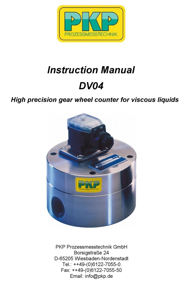PKP DV04 Series instruction manual