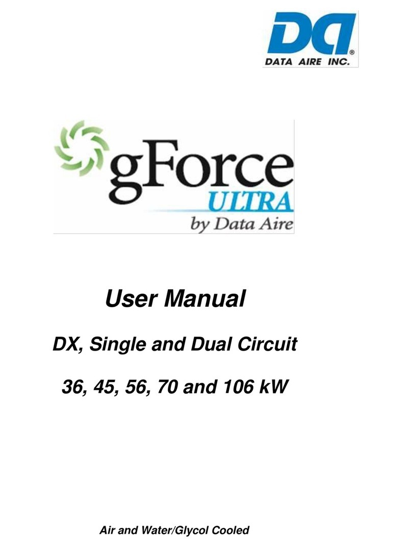 Data Aire gForce Ultra User manual