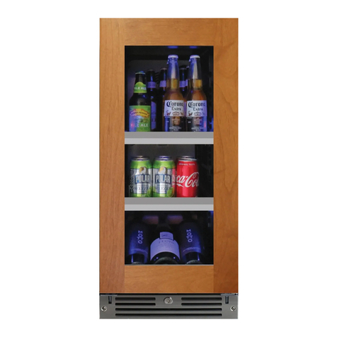 XO Appliance XOU15BCGO Series User manual