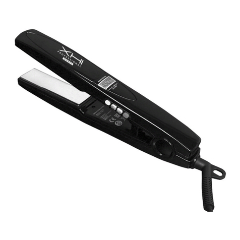 XHI Professional Nano ST Digital Flat Iron manual