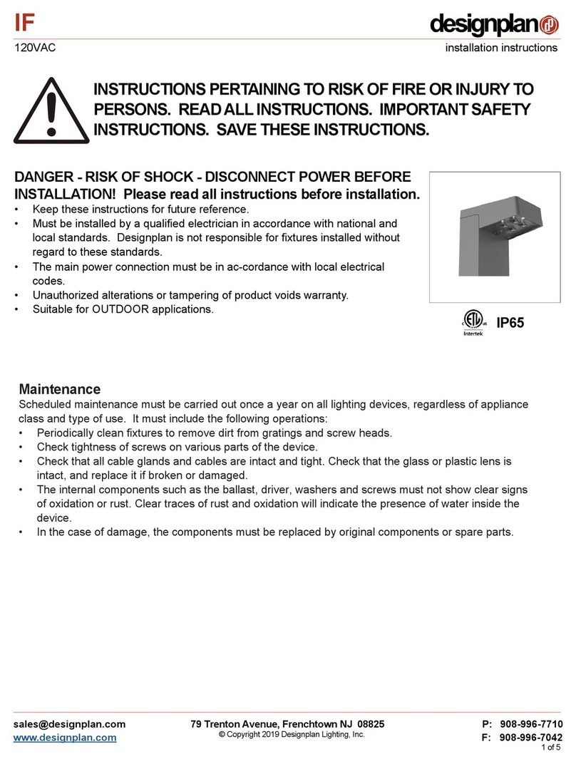 Designplan IF installation instructions