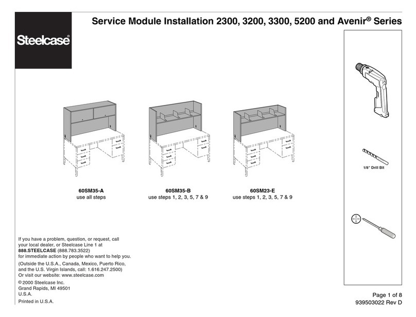 Steelcase Avenir Series Installation