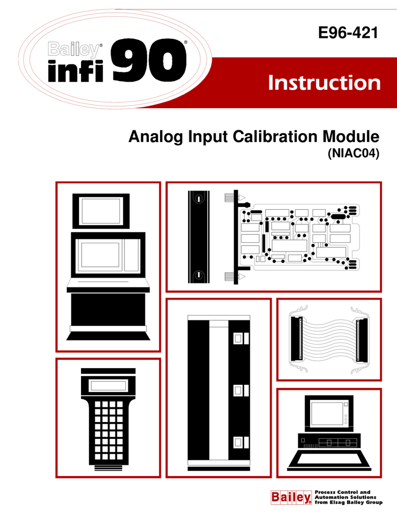 Bailey Infi 90 NIAC04 Instruction