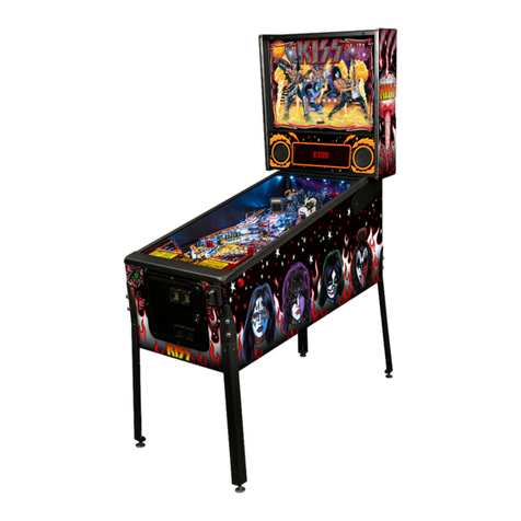 Stern Pinball KISS PREMIUM User manual Stern Pinball KISS PREMIUM User manual