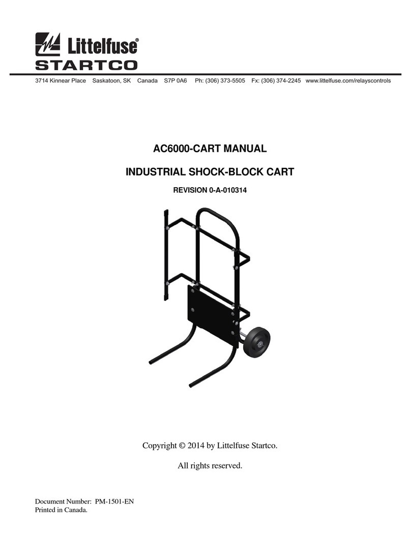 Littelfuse Startco AC6000-CART manual