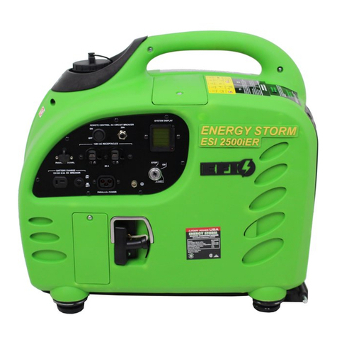 LIFAN	 Power USA STORM Series Operating instructions and owner's manual