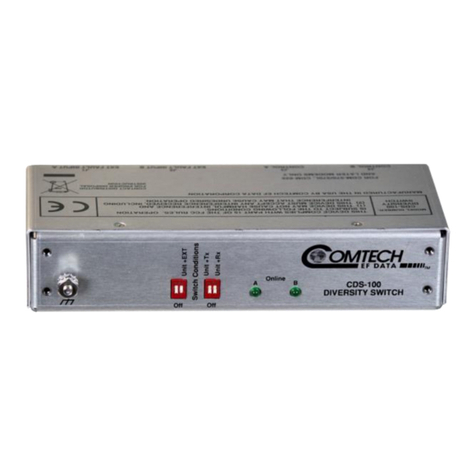 Comtech EF Data CDS-100 User manual