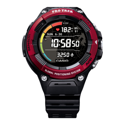 Casio PRO TREK Smart User guide