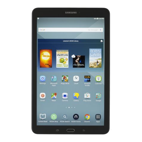 Samsung Galaxy Tab E NOOK 9.6 quick start guide