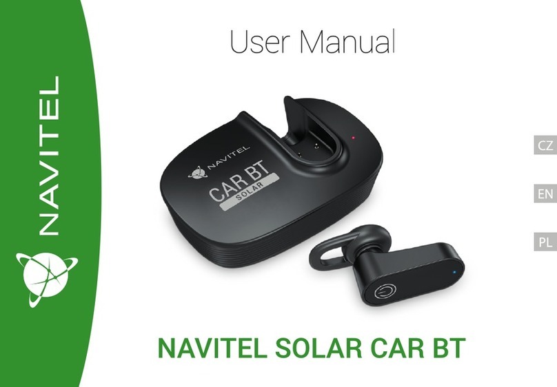 Navitel SOLAR CAR BT user manual