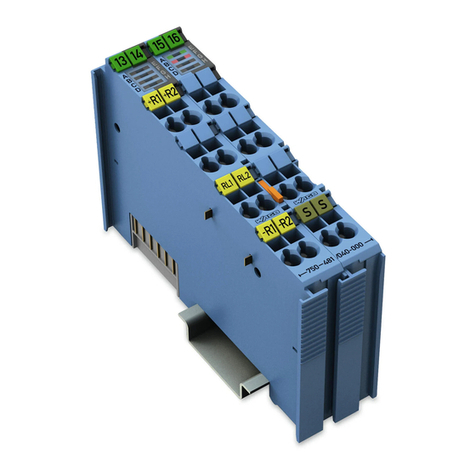 WAGO 750-481/040-000 User manual WAGO 750-481/040-000 User manual