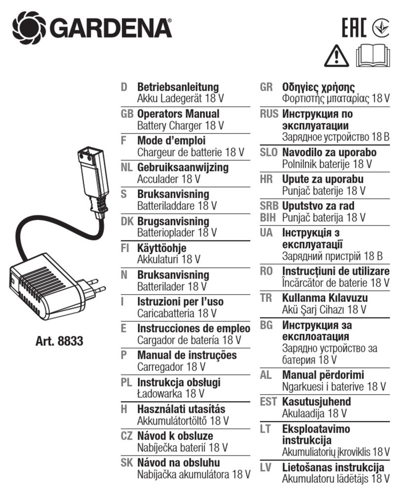 Gardena 8833 User manual