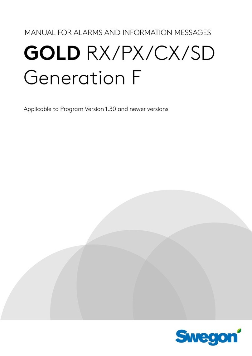 Swegon GOLD RX manual