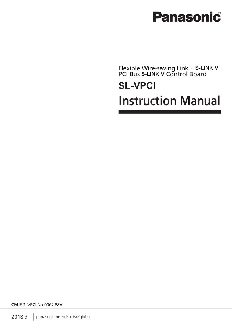 Panasonic S-LINK V User manual