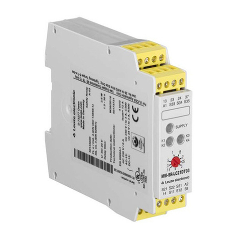 Leuze electronic MSI-SR-LC21DT03 Series Original operating instructions