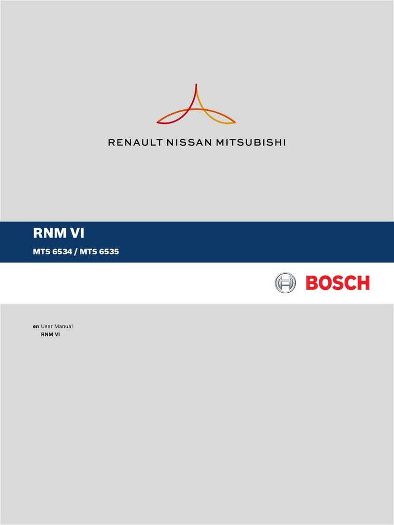 Bosch RNM VI User manual