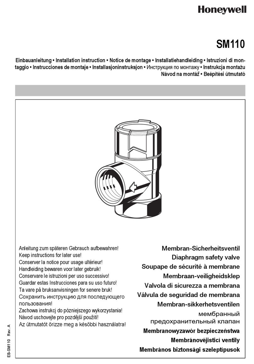 Honeywell SM110 User manual