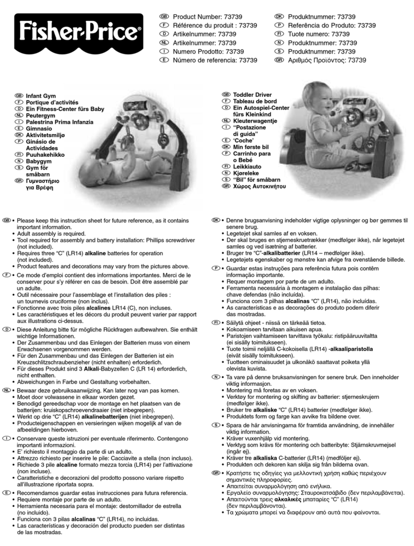 Fisher-Price 73739 manual