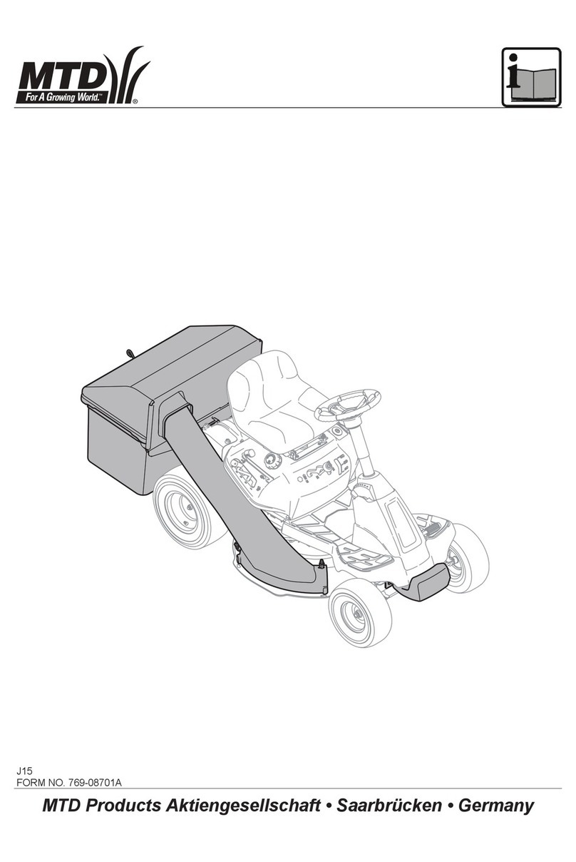 MTD J15 User manual