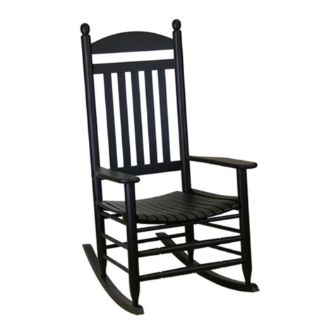 Hinkle Chair Company 200 SLAT ROCKER Assembly instructions