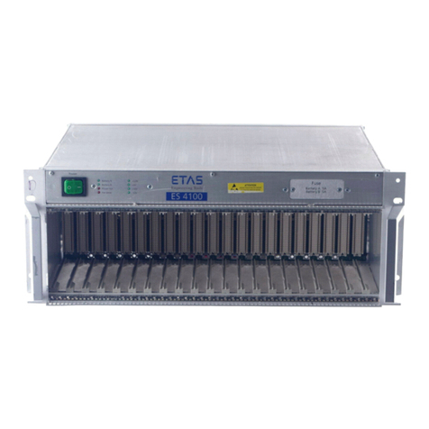 ETAS ES4100.1 user guide ETAS ES4100.1 user guide