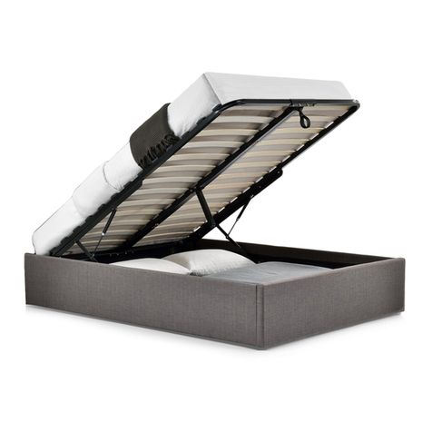 Birlea Berlin King Fabric Bed User manual Birlea Berlin King Fabric Bed User manual