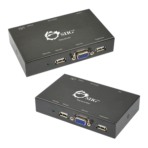 SIIG CE-KV0511-S1 User manual