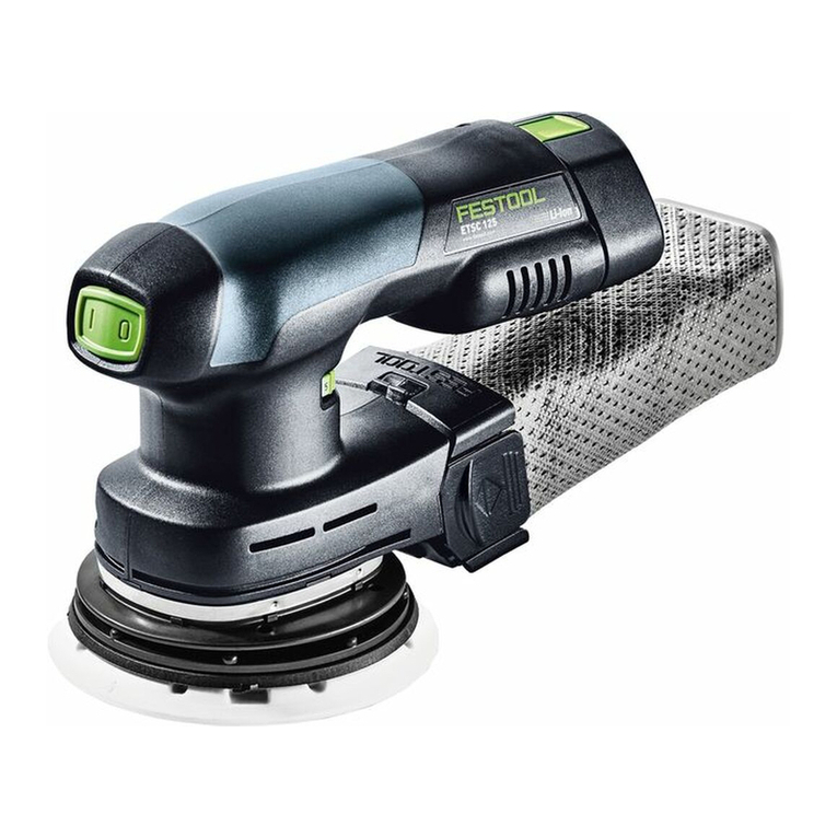 Festool ETSC 125 Li Original instructions