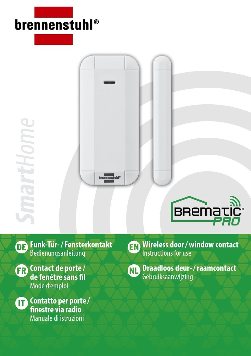 brennenstuhl BrematicPRO TFK868 01 Instructions for use