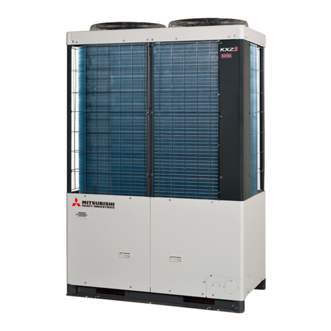 Mitsubishi Heavy Industries KXZ Series User manual Mitsubishi Heavy Industries KXZ Series User manual