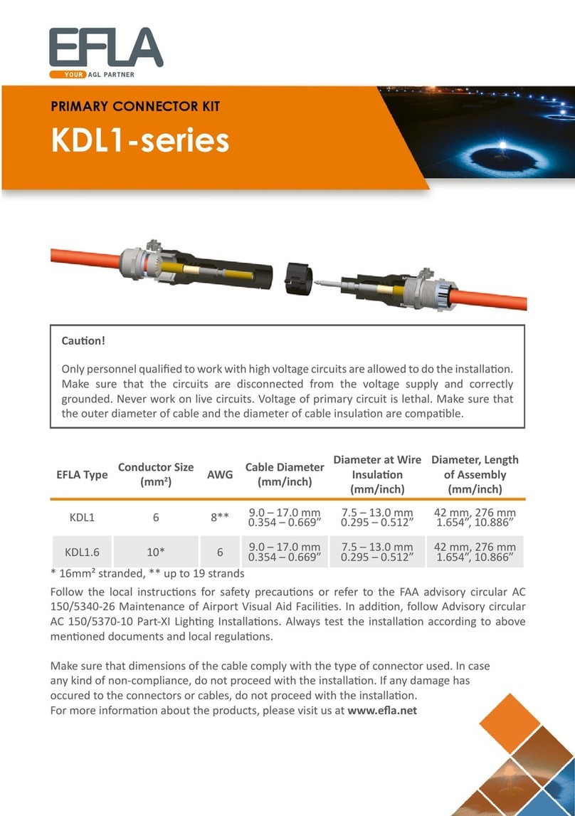 EFLA KDL1 Series quick start guide