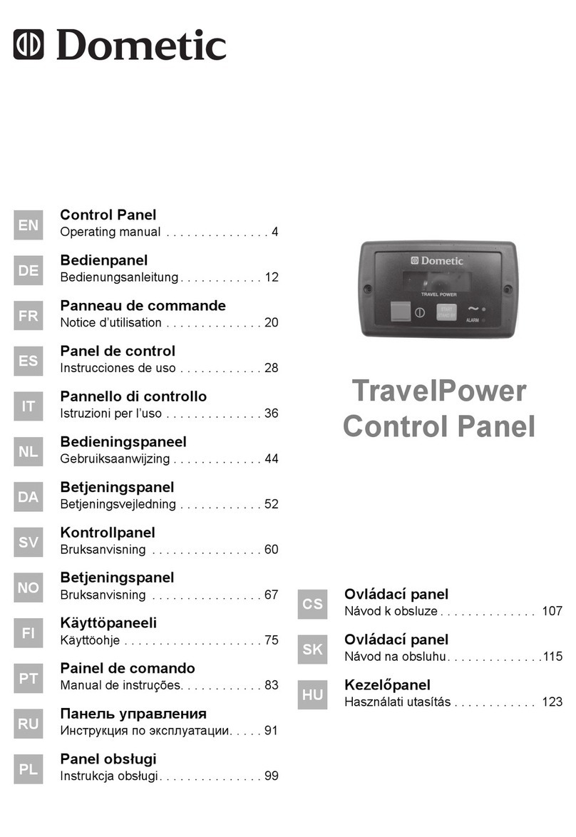 Dometic TravelPower User manual