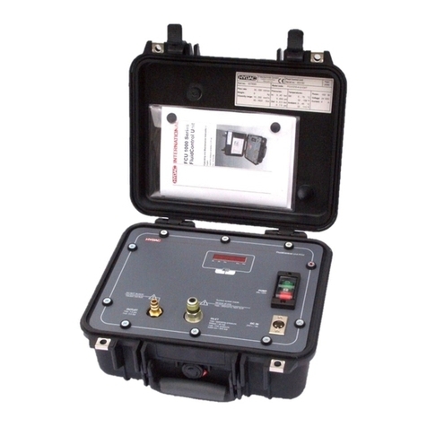 HYDAC FILTER SYSTEMS FCU 1210 Operating and maintenance instructions