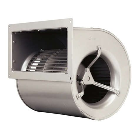 Ebmpapst D3G250-EF41-01 operating instructions