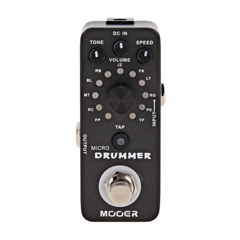 Mooer Micro Series owner's manual