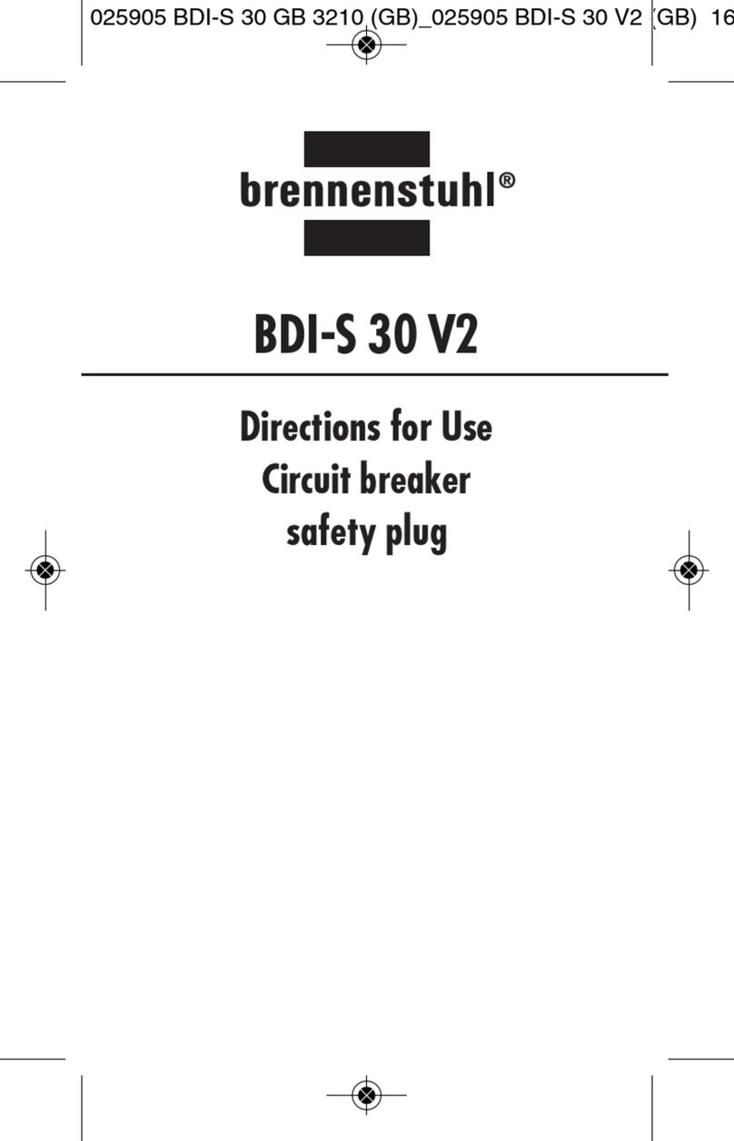 brennenstuhl BDI-S 30 V2 Directions for use